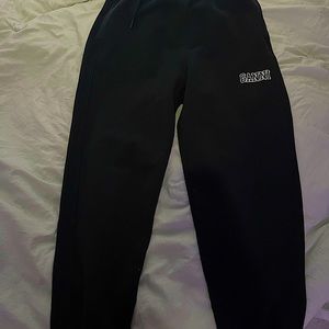 GANNI black sweatpants